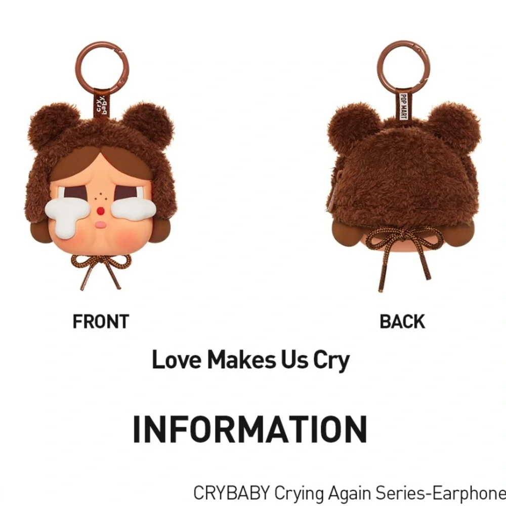 Pop Mart Crybaby Crying Again Earphone Case Duck You - Picture 3 of 5